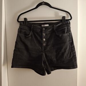 Nine West Black Denim Women's Shorts